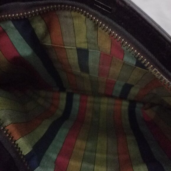 Authentic Vintage 1960's Black Coach Bonnie Cashin Legacy DoubleKiss Lock Purse - Picture 4 of 13